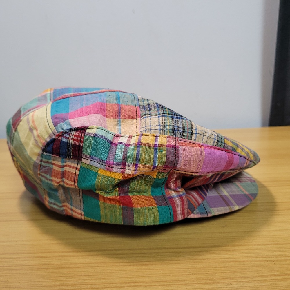 Trav'ler By Country Gentleman Cap Size 7 1/8 USA Vintage Patchwork Union Made